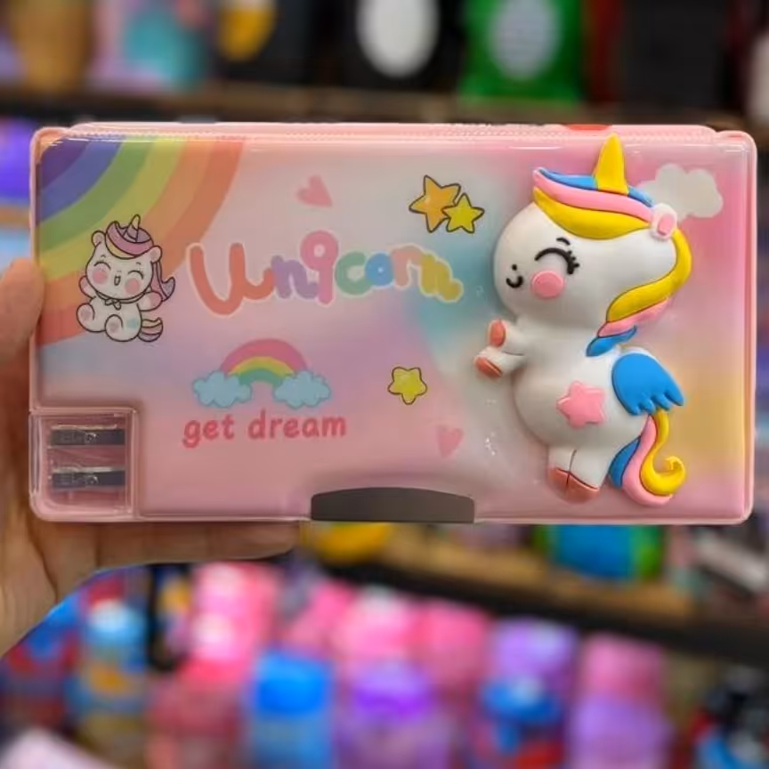 جامدادی کتابی بزرگ طرح تکشاخ