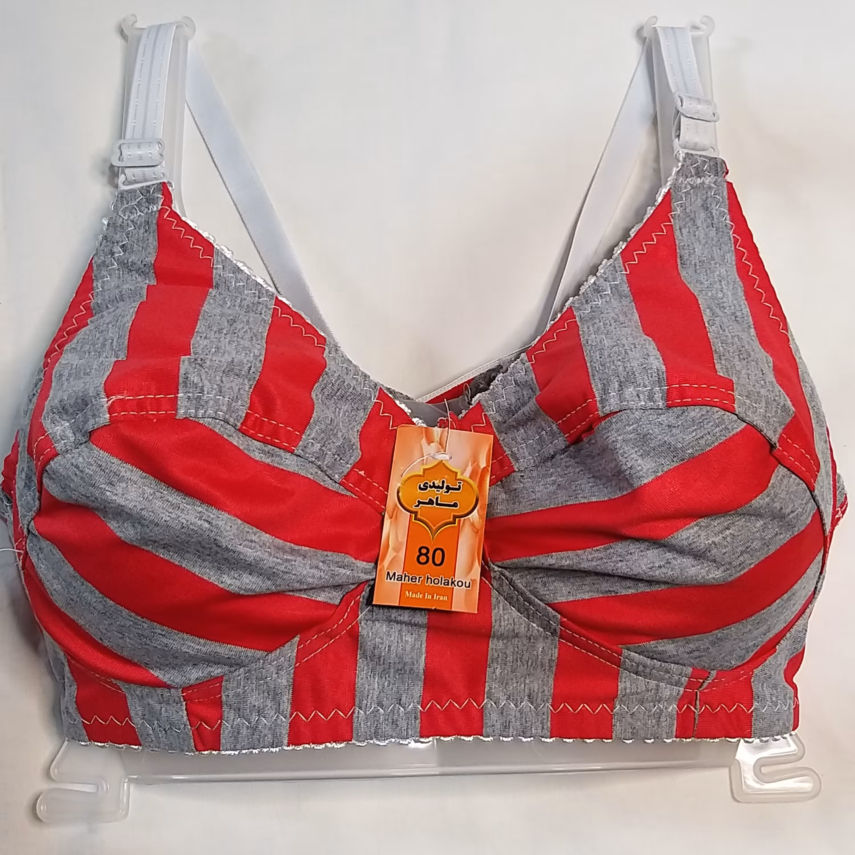 سوتین نخی راه راه سایز  80