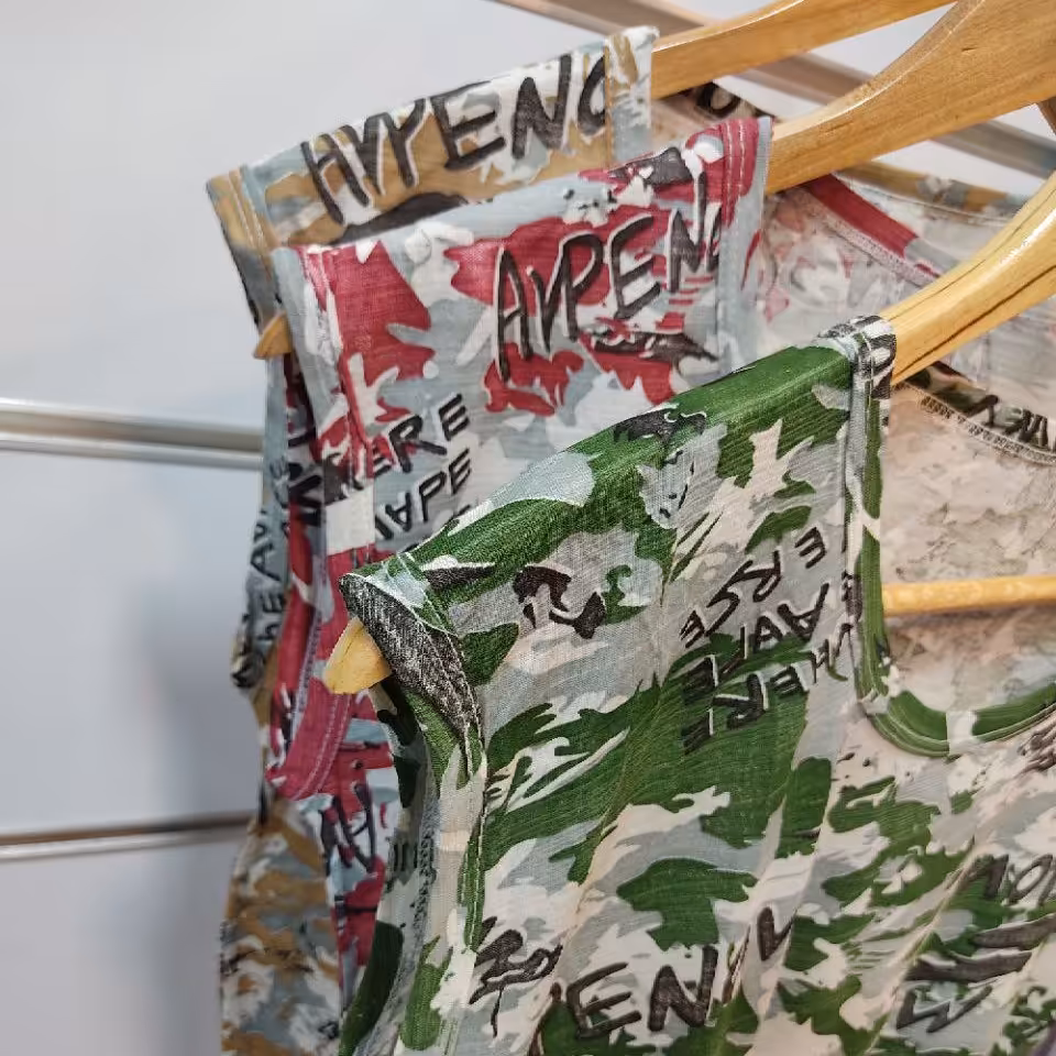 تاپ شلوارک چریکی طرح جدید تمام  پارچه چاپ خورده