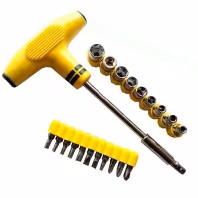 آچار بکس و پیچ گوشتی ست 24 پارچه