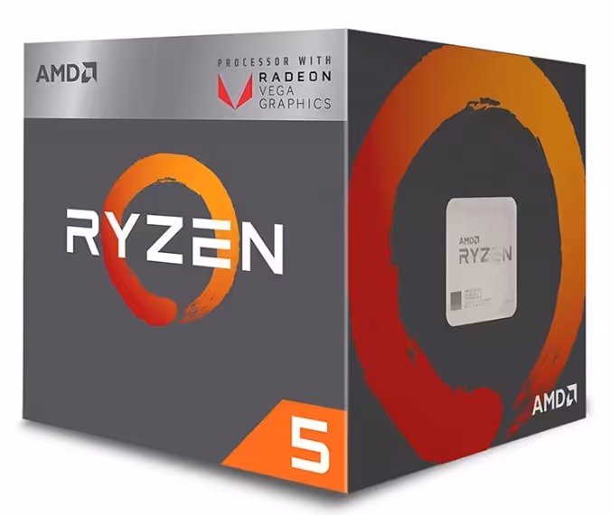 سی پی یو ای ام دی مدل رایزن5 2600 ای با فرکانس 3.1 گیگاهرتز