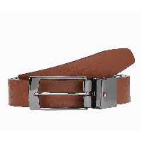 کمربند چند رنگ مردانه چرمی مربع دو طرفه Tommy Hilfiger