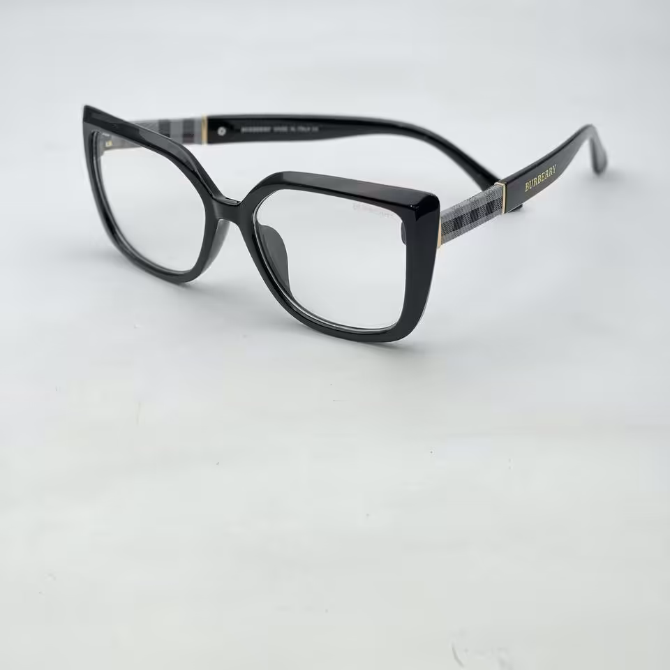 عینک افتابی زنانه ومردانه مارک باربری (شیشه مشکی)