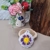 اسکاج بافتنی مخصوص استکان و لیوان 