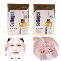 ماسک ورقه ای ایچون بیوتی مدل Collagen کلاژن 2عددی 