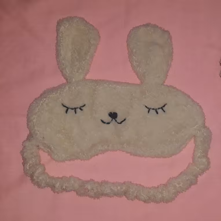 چشم بند خواب خرگوشی با پارچه خز 