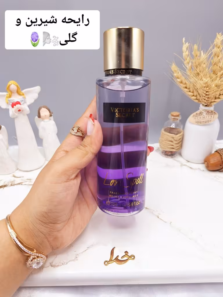 بادی اسپلش مدل Love Spell حجم 250 میل برند ویکتوریا سکرت