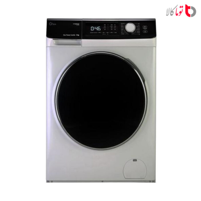ماشین لباسشویی جی پلاس مدل GWM-K8540W/T سفید