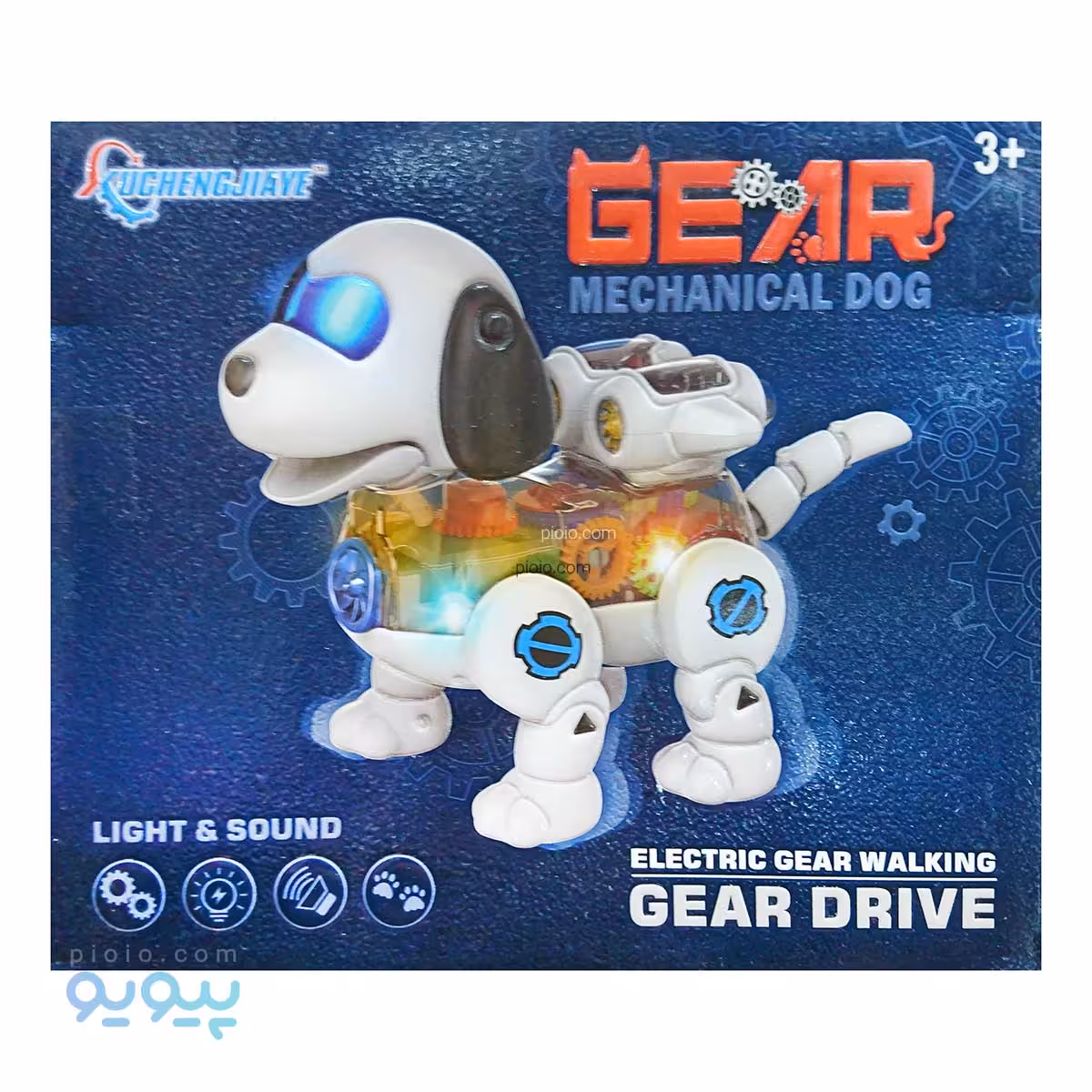 اسباب بازی سگ چرخ دنده ای موزیکال آیتم G-1