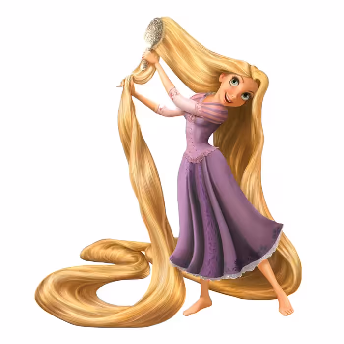 استند رومیزی تولد طرح گیسو کمند کد 402