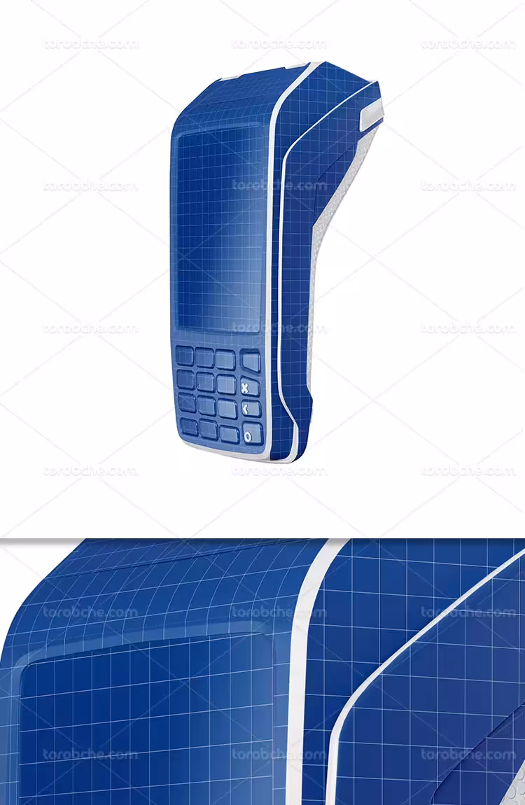 موکاپ دستگاه پز سیار | گرافیک با طعم تربچه