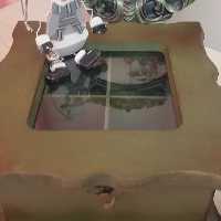 باکس  چوبی  پتینه شده مخصوص  تیبگ  و  دمنوش