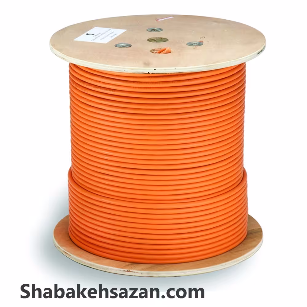 کابل شبکه نگزنس CAT6A به طول 500 متر با تست فلوک