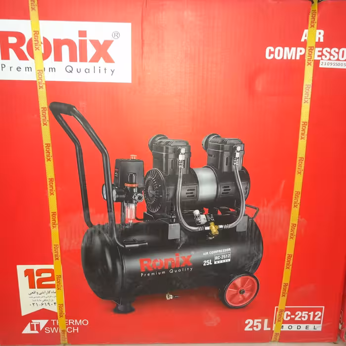 کمپرسور سایلنت 25 لیتری رونیکس  مدل RC-2512