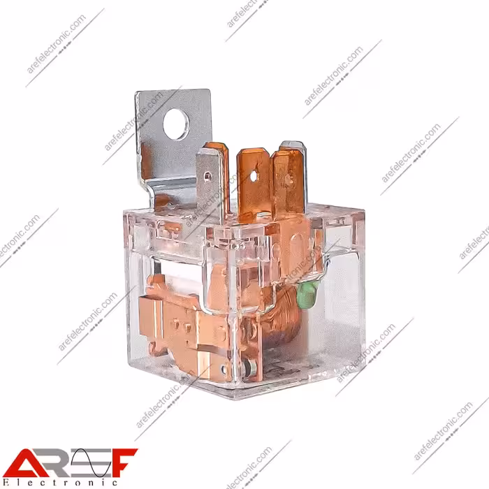 رله خودرویی آمپربالا ELEPA مدل EL_389 دارای 12V ولت 80 آمپر 2 کنتاکت - فروشگاه عارف الکترونیک