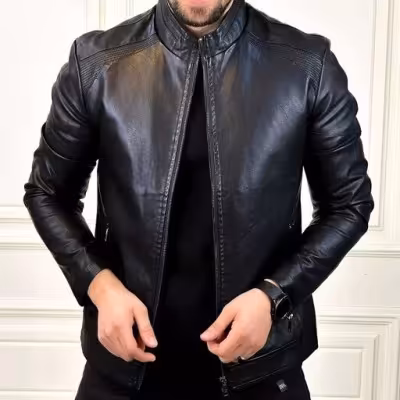 کاوشن چرم ساده و شیک