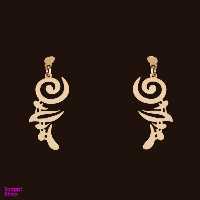 گوشواره طلا 18 عیار زنانه سانا گالری کد D9950