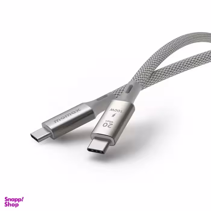 کابل دیتا 100 وات Type-C مومکس مدل DC31 طول 1 متر