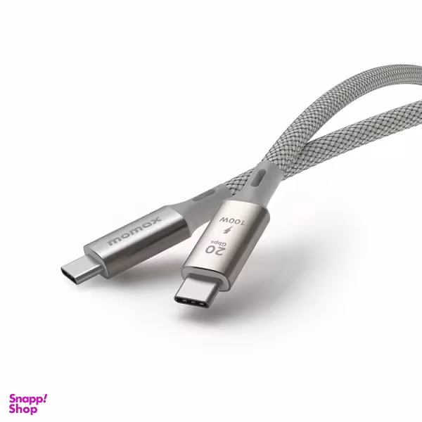 کابل دیتا 100 وات Type-C مومکس مدل DC31 طول 1 متر
