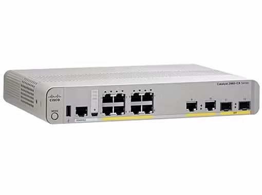 سوئیچ 8 پورت سیسکو مدل WS-C2960CX-8PC-L