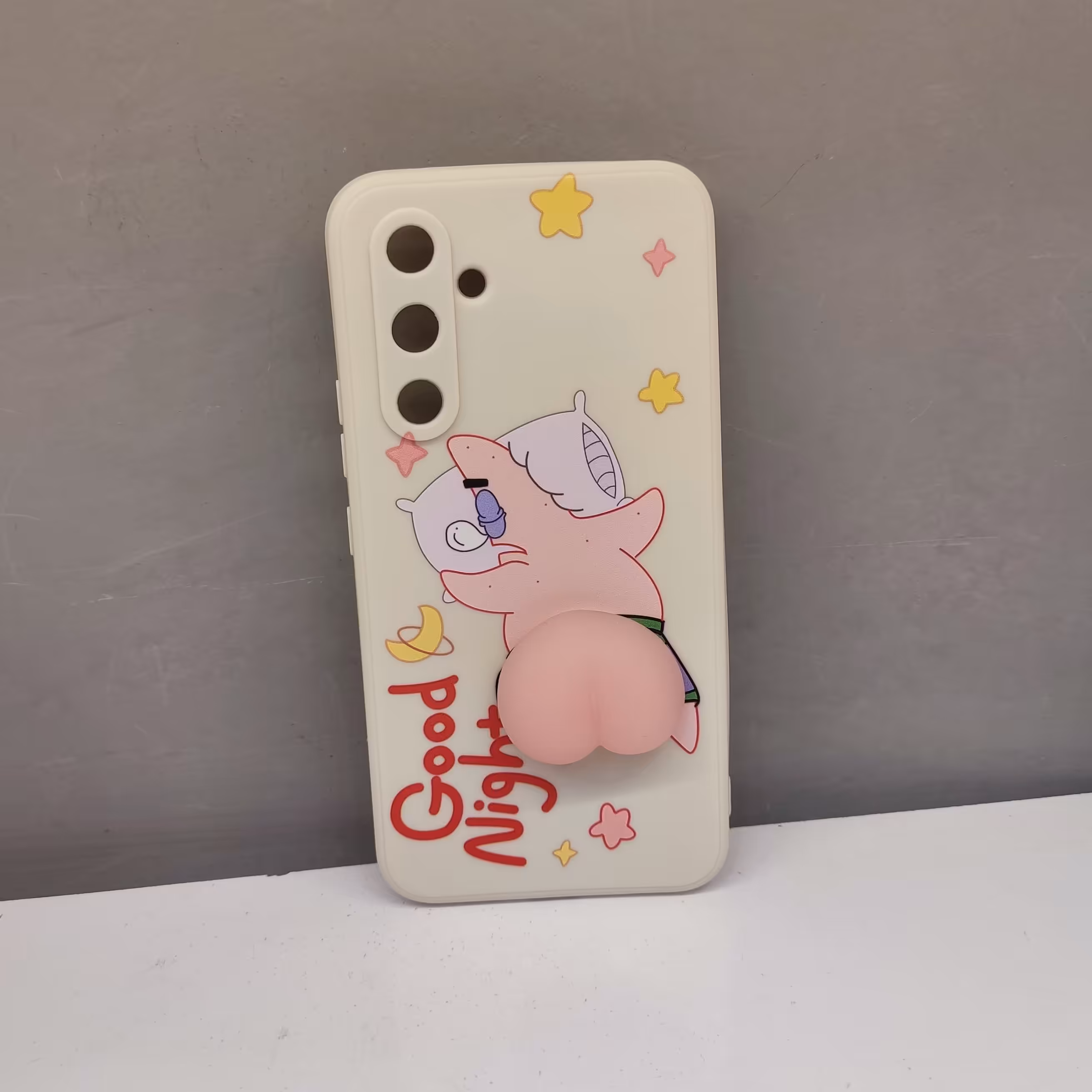 قاب گوشی پاتریک هلویی نرمالو مدل  A34