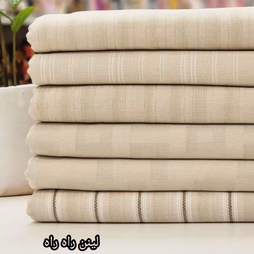 پارچه لنین راه راه 