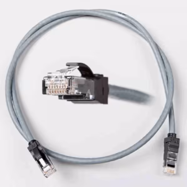 Nexans LANmark-6A Ultim Patch Cord Cat 6A Screened LSZH 2M Dark Grey | کابل شبکه نگزانس 2 متری