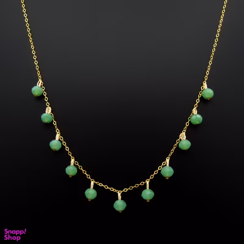 گردنبند طلا 18 عیار زنانه کاپانی مدل kn085