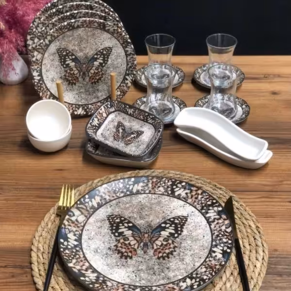 سرویس صبحانه و عصرانه خوری کرامیکا