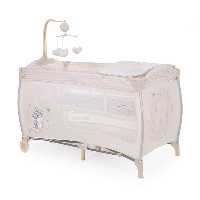 تخت و پارک Dolce sonno برند کیکابو KIKKA BOO رنگ کرم