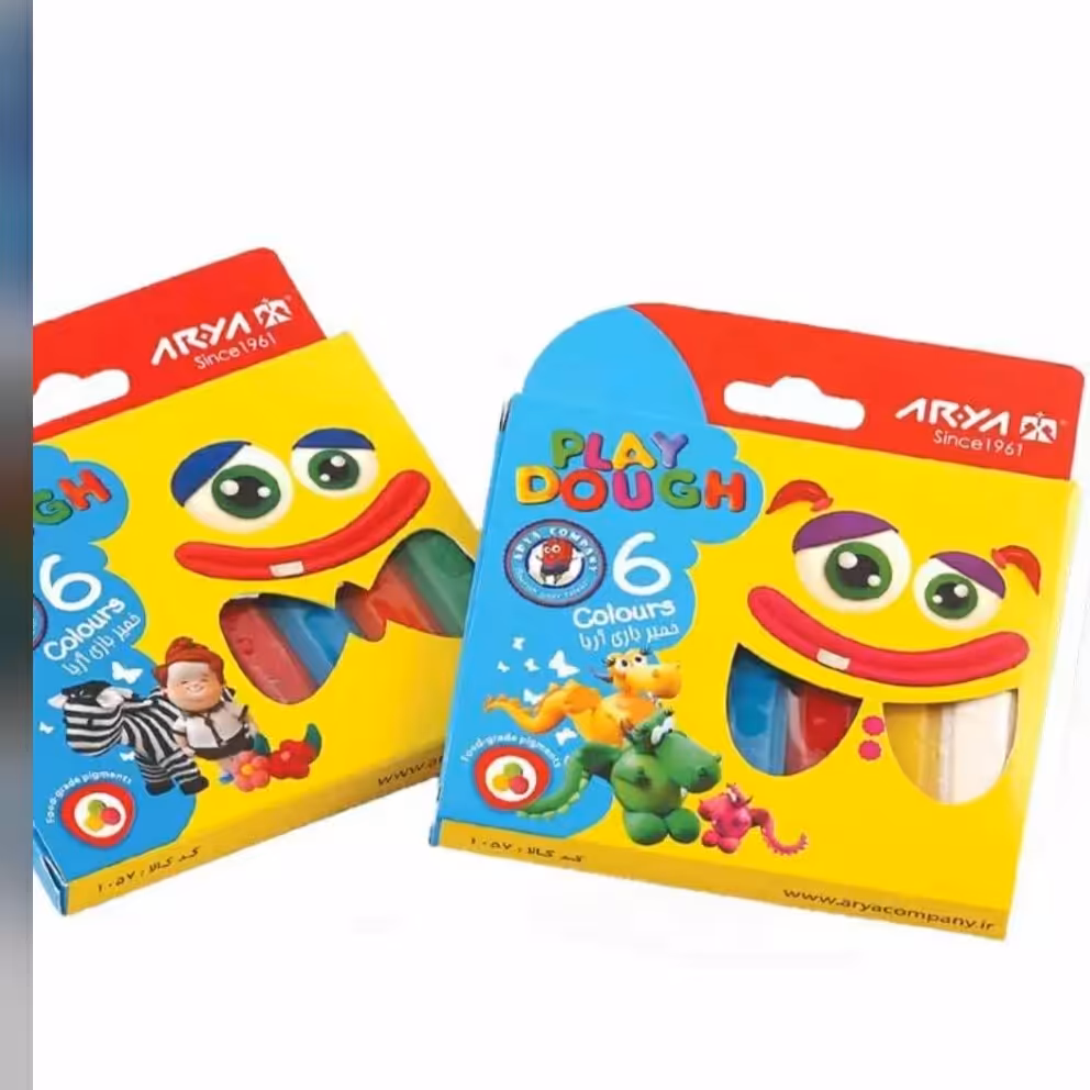 خمیر بازی شش رنگ
