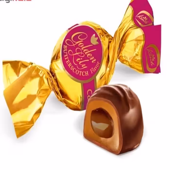 شکلات کنتی گلد(گلدن لی لی)با طعم کره اسکاتلندی محصول کشور روسیه(500گرم)
