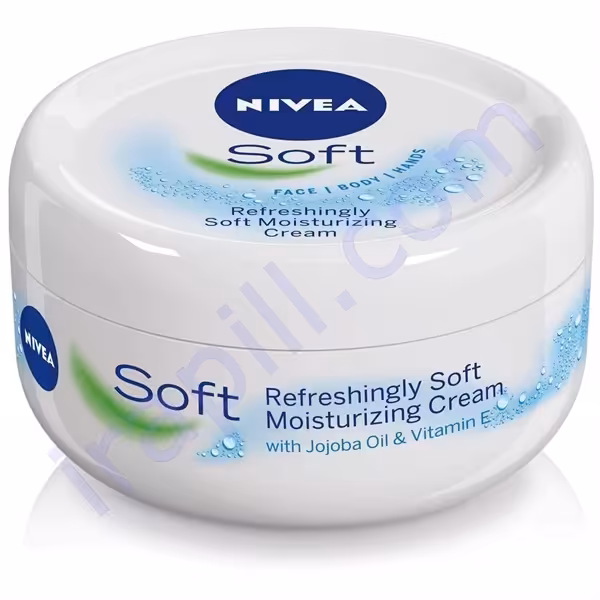 کرم نرم کننده و مرطوب کننده نیوا سافت مدل Nivea Soft حجم 300 میلی لیتر