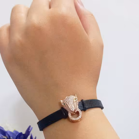 دستبند چرمی بند آسانسوری