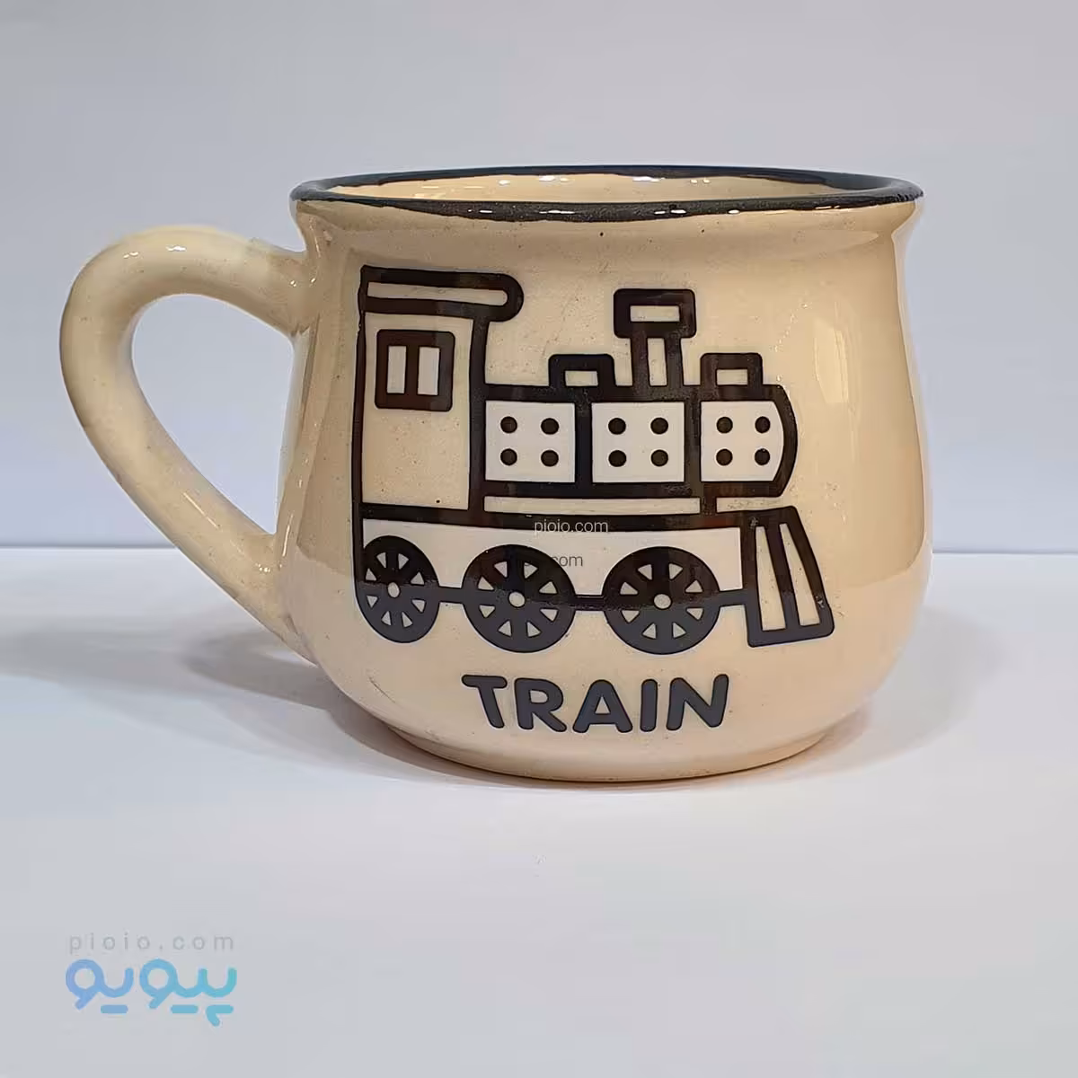 ماگ سرامیکی طرح قطار و کشتی