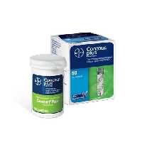 نوار تست قند خون کنتورپلاس CONTOUR PLUS بسته 50 عددی