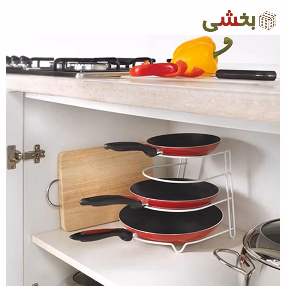 استند فلزی ماهیتابه رومیزی