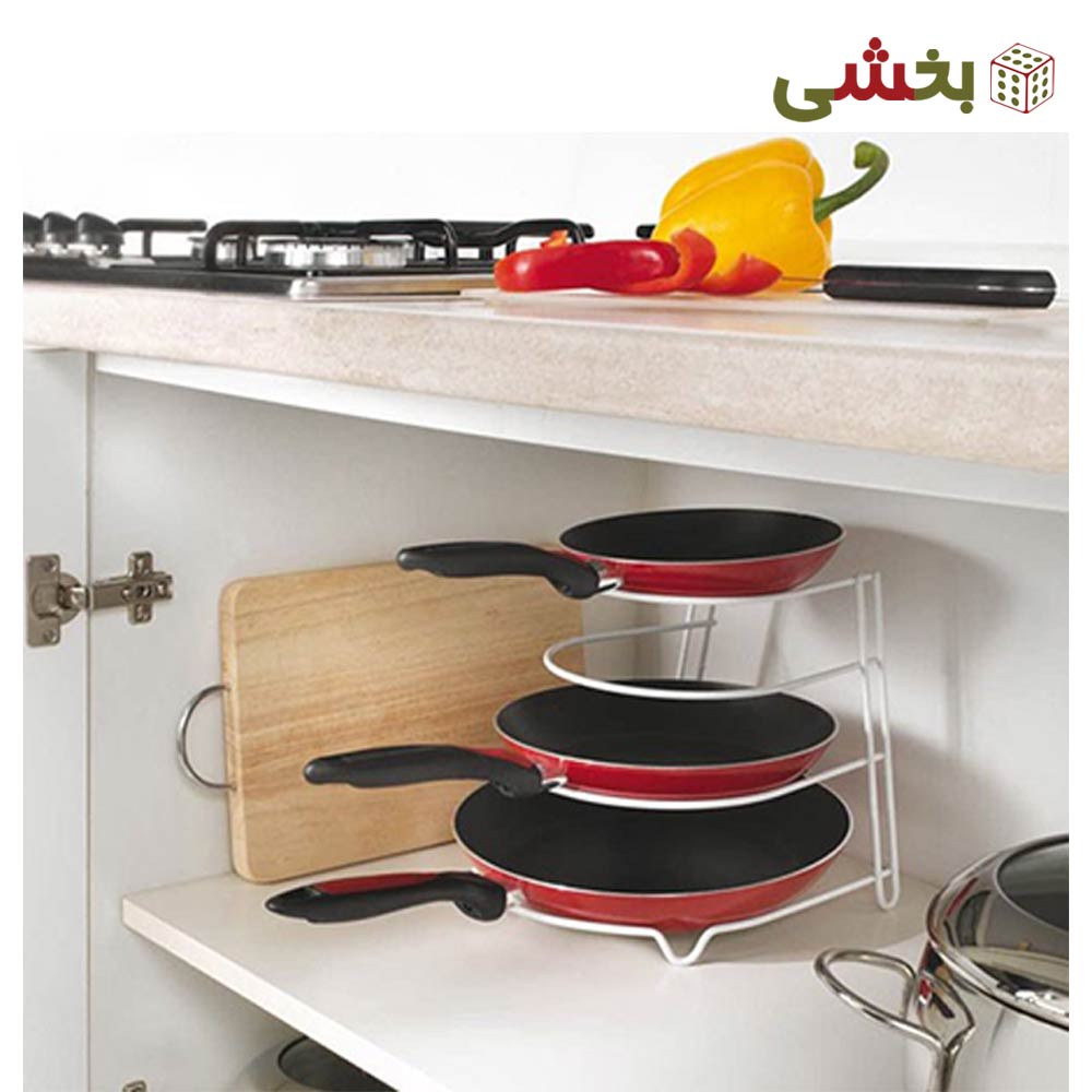 استند فلزی ماهیتابه رومیزی
