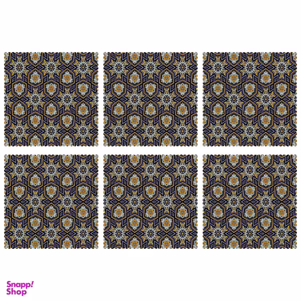 زیربشقابی مدل U1-42536 بسته 6 عددی