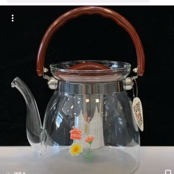 کتری پیرکس شعله مستقیم پس کرایه