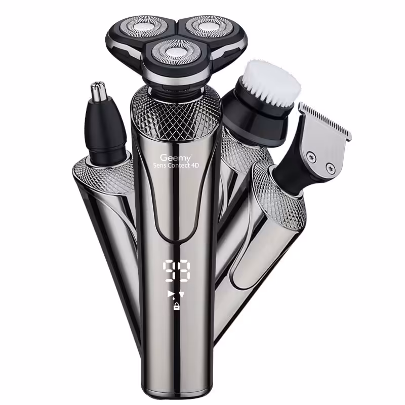 ریش تراش سه تیغ جیمی geemy مدل GM-7761 با یکسال گارانتی شرکتی 