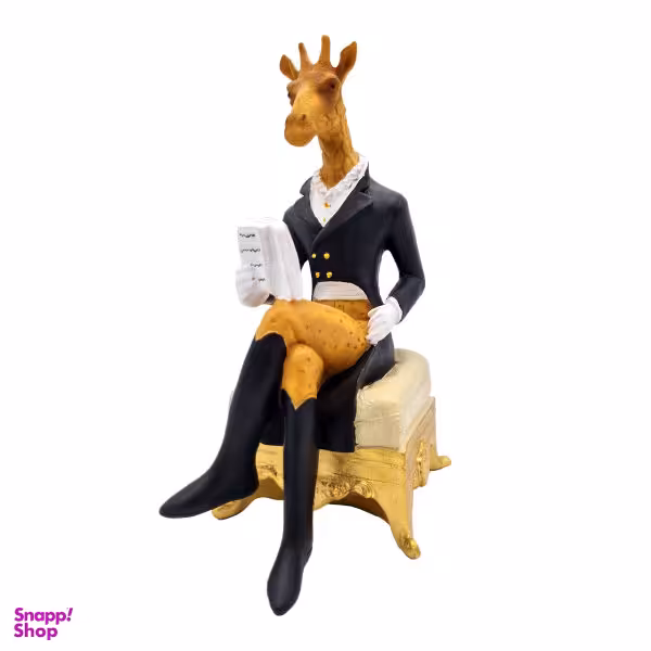 مجسمه گلدکیش طرح زرافه مدل 4512