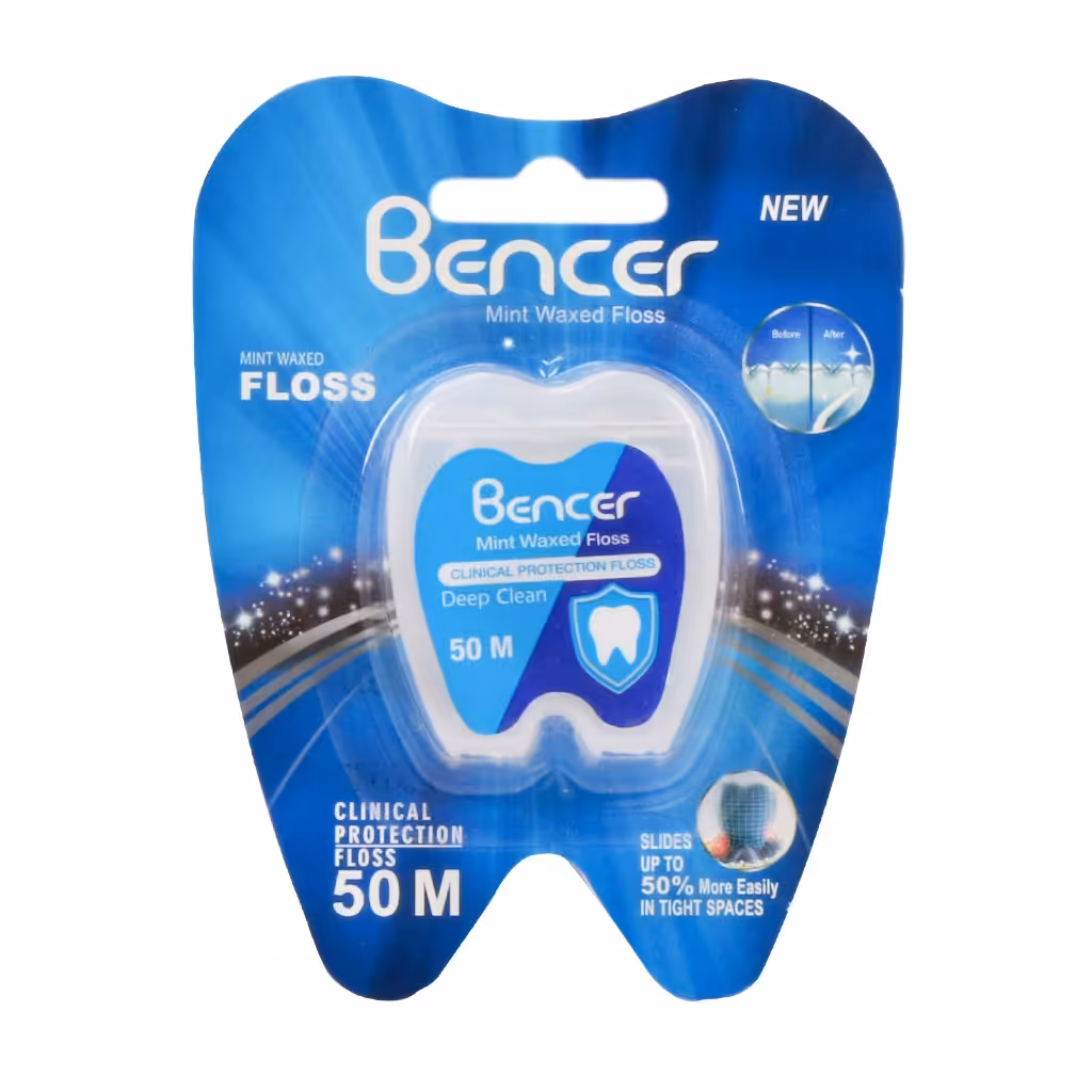 نخ دندان  نعنایی 50متری برند بنسر