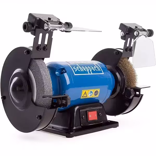 سنگ رومیزی با فرچه شپخ SM150LB - ابزار یراق