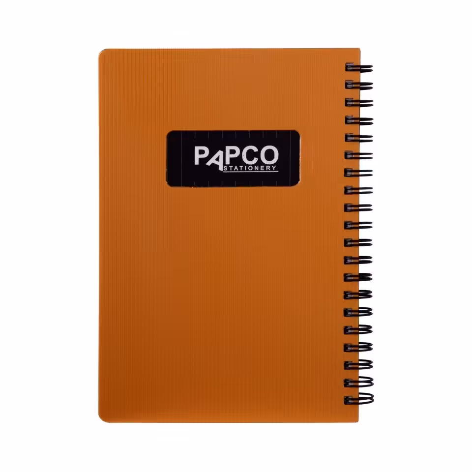 دفتر یادداشت یک خط متالیک 100 برگ پاپکو، طرح 4