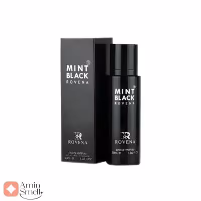 ادکلن مینت بلک امبلم روونا 30 میل | Rovena Mint Black