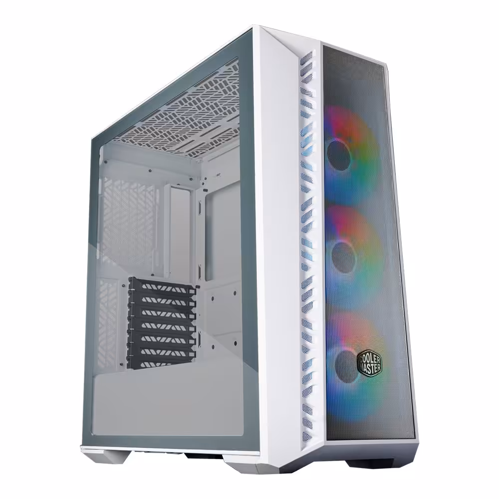 کیس کولر مستر مدل MasterBox 520 Mesh White