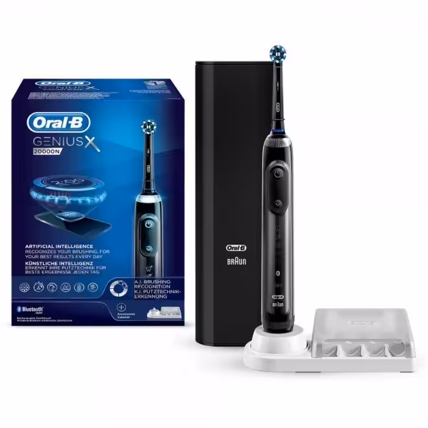 مسواک برقی اورال بی مدل جنیوس 20000N مشکی