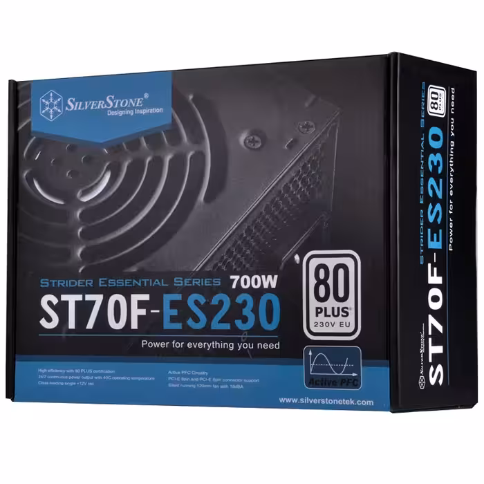 مشخصات، قیمت و خرید منبع تغذیه کامپیوتر SILVERSTONE مدل SST-ST70F-ES230
