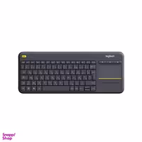 کیبورد لاجیتک (Logitech) مدل K400 Plus Wireless Dark Grey